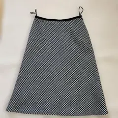 フレアスカート サイズS 千鳥柄