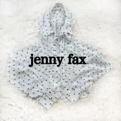 jenny fax ブラウス フード ボウタイ 白 ホワイト 目