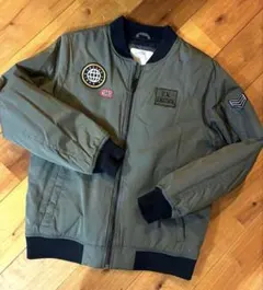 新品ZARAボーイズ オリーブグリーンジャケット