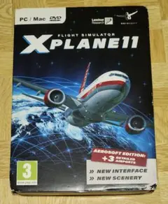 X-Plane 11 Aerosoft Edition　日本語選可