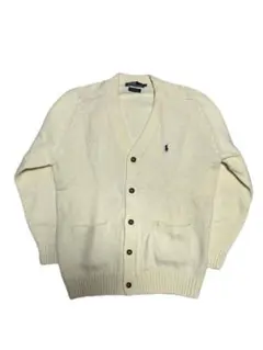 90s Polo Ralph Lauren ラムウールカーディガン くるみボタンのサムネイル