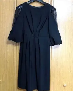 アーバンリサーチ　黒 ワンピース 結婚式・二次会・フォーマル・ドレス