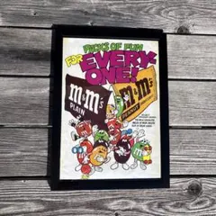 54】アメリカンアート額装 m&m's - メルカリ