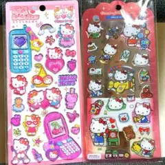 キティちゃんシール♡平成ハッピーフォン　サンリオ　ドロップジェリー