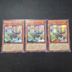 遊戯王 憑依装着―ライナ シークレットレア 3枚セット