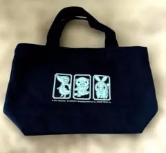 紅*゜様 ポケモン　トートバッグ　紺色