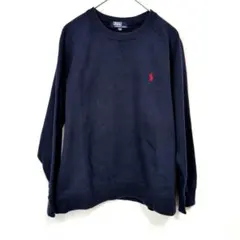 Polo by Ralph Lauren スウェット ネイビ 短丈 y2k 7