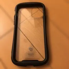 iFace iPhone用クリアケース 12プロ黒