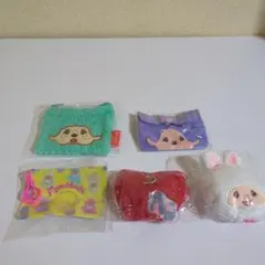 Monchhichi ガチャガチャ5点セット