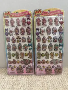 モンチッチ　うるちゅるシール2枚セット