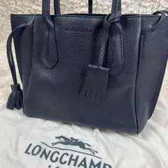 極美品】LONGCHAMP ペネロペ ブラックレザー トートバッグ 希少 - メルカリ