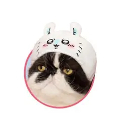 【美品】かわいい かわいい ねこのかぶりもの　ちいかわ　モモンガ