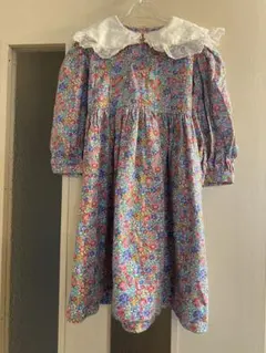 リバティ花柄ワンピース　ヴィンテージのサムネイル