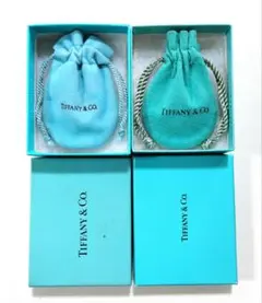 ♥♡Tiffany巾着袋➕空箱 ★2個セットティファニーラッピング♡♥