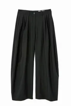 ZARA SOSHIOTSUKI ウールダーツパンツ ブラック S - メルカリ