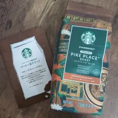 スターバックス 2026 福袋 コーヒー豆引き換えカード　パイクプレイスロースト
