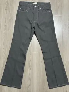 JieDa ジエダ　グレー　スラックス　フレアパンツ