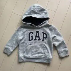GAP グレー フード付きパーカー 90 95