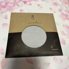 新品未使用品　今治いろは　ハンカチ 　ライトグレー