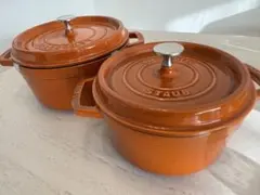 STAUB ストウブ シナモン ホーロー鍋 20cm 24cm セット 2026年最新】ストウブ 20 シナモンの人気アイテム - メルカリ