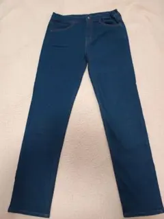 150cm　無印良品　新品　ストレッチジーンズ　ダークブルー デニムパンツ