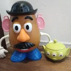 ミスターポテトヘッド ポップコーンバケットとリトルグリーンメン小物入れセットのサムネイル
