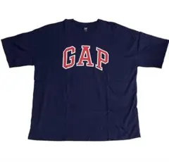 GAP ネイビー　ロゴTシャツ Mサイズ