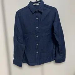 MPS☆カジュアルシャツ ネイビー 140