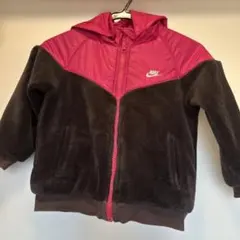 Nikeリバーシブルジャケット120焦茶ピンク