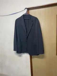 UNIQLO コンフォート2Bジャケット L ダークグレー