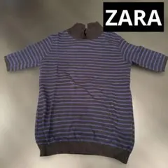 Zara Knit 半袖ポロニット Sサイズ
