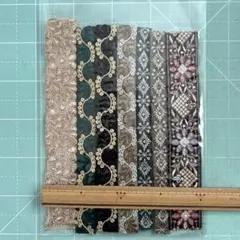 インド刺繍リボン　チュール