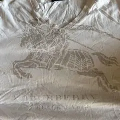 BURBERRY BLACK LABEL Vネック Tシャツ ホワイトのサムネイル