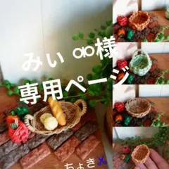 みぃ ⚮様専用ページ