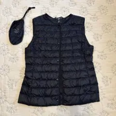 ユニクロ　ダウンベスト　S 黒