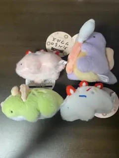 たべものサウルス マスコット 4種セット