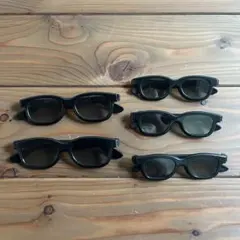 3D映画用メガネ realD 5個セット