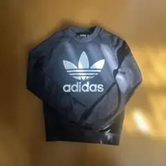 adidas TRF CREW SWEAT ダークグレー Lサイズ
