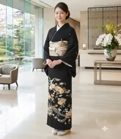 黒留袖 フルセット 金彩 逸品 結婚式 披露宴 2026年最新】黒留袖 フルセットの人気アイテム - メルカリ