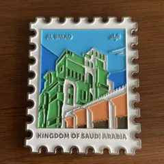 【非売品 レア】EXPO2025 大阪万博 サウジ館 記念ピンバッジ し*る様 サウジアラビア館 関西万博2025 OSAKA 記念ピンバッジ