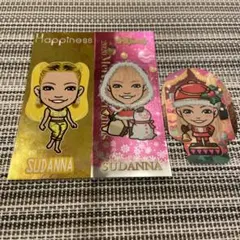須田アンナ　千社札　カレンダー　クリスマス E-girls Happiness