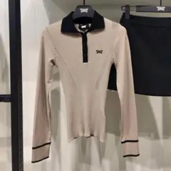 ゴルフ PXG ピーエックスジー レディース セーター 長袖（ベージュ）
