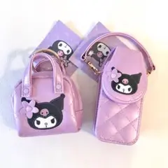 【新品タグ付】クロミ ミニチュアキルトポーチセット