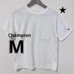 チャンピオン　リバースウィーブ Tシャツ　Mサイズ ホワイト 半袖 Tシャツ