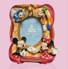 ☆ディズニー ドナルド チップデール フォトスタンド・フレーム 写真