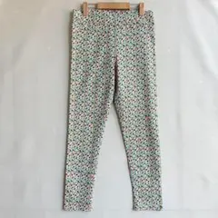 未使用　グンゼ　レディース　ストレッチパンツ　総柄　幾何学模様　M　柄パンツ