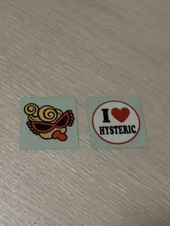 HYSTERIC GLAMOUR ステッカー 2枚セット　シールのサムネイル