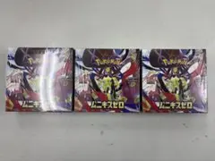 ポケモンカード　ムニキスゼロ　3box シュリンク付き