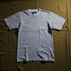 90s vintage マルチボーダーTシャツ M相当