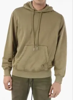 DIESEL ヴィンテージウォッシュ プルオーバースウェットパーカー Ｓサイズ